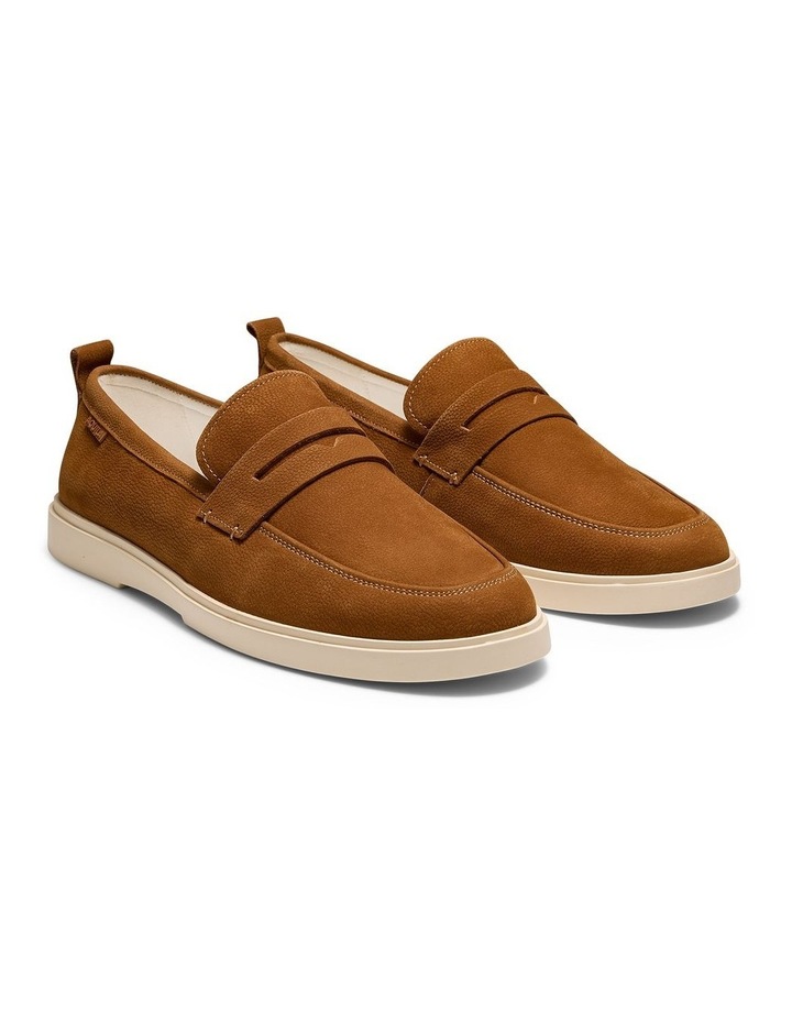 Breeze Nubuck Loafers in Tan image 2