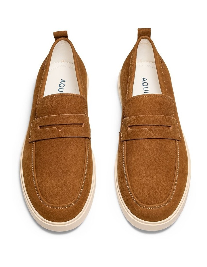 Breeze Nubuck Loafers in Tan image 6