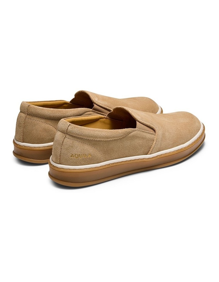 Deuce Suede Slip-On Sneakers in Brown image 4