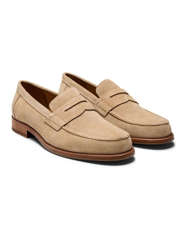 Dartmouth Suede Loafers in Sand image 3