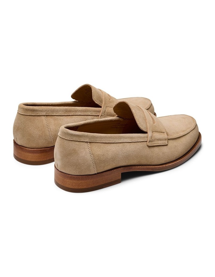 Dartmouth Suede Loafers in Sand image 5
