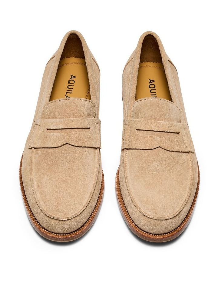 Dartmouth Suede Loafers in Sand image 6