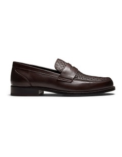 Dartmouth Weave Loafers in Brown