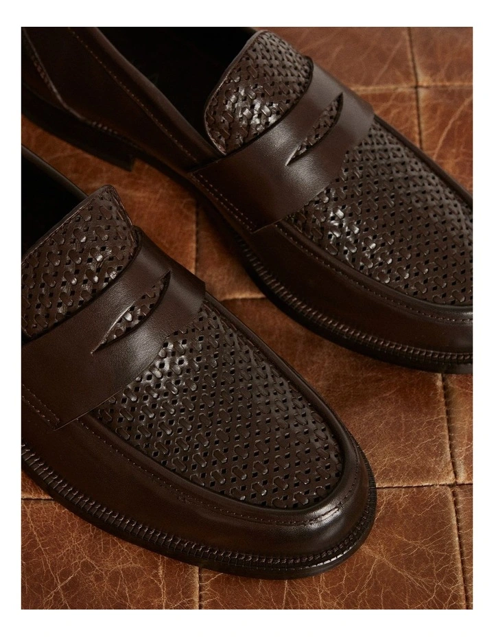 Dartmouth Weave Loafers in Brown image 7