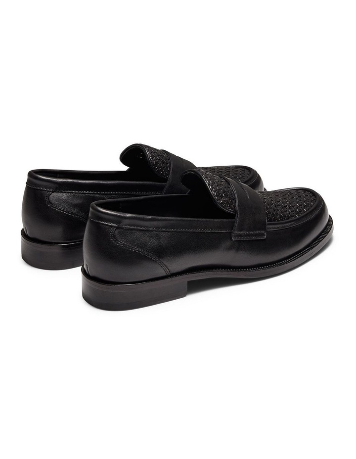 Dartmouth Weave Loafers in Black image 5