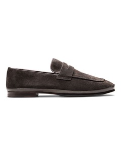 Corso Suede Loafers in Dark Brown