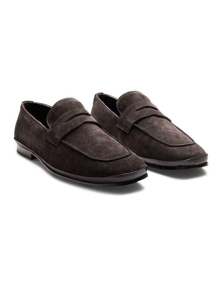 Corso Suede Loafers in Dark Brown image 3