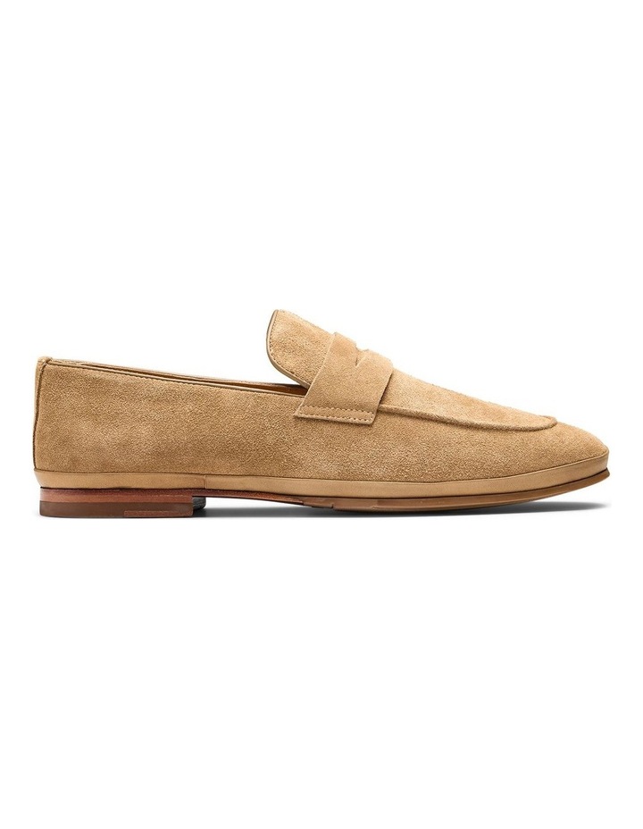 Corso Suede Loafers in Tan image 1