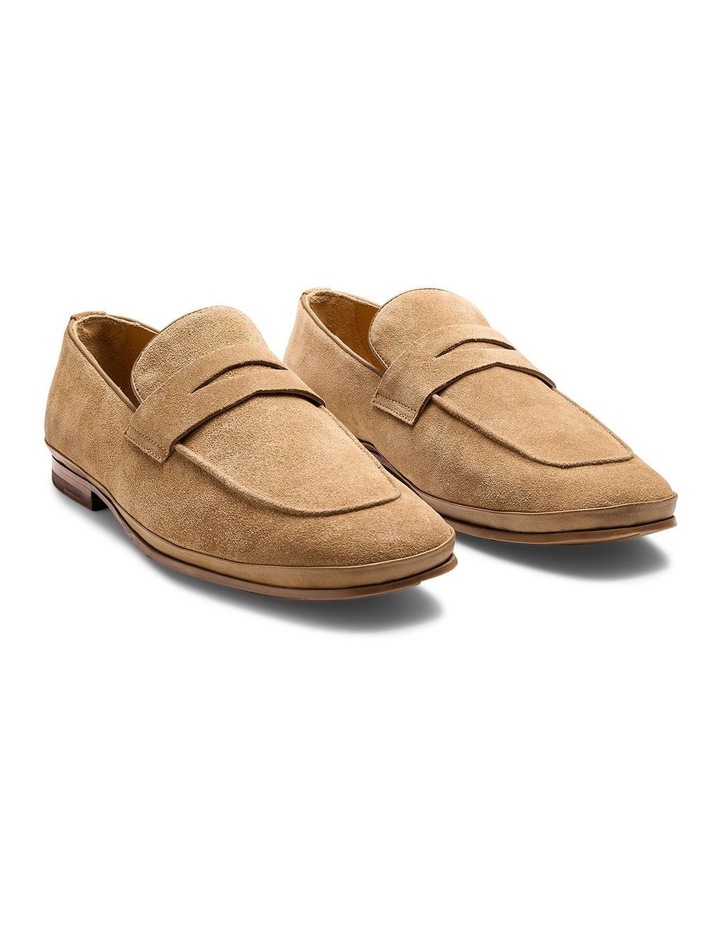 Corso Suede Loafers in Tan image 3