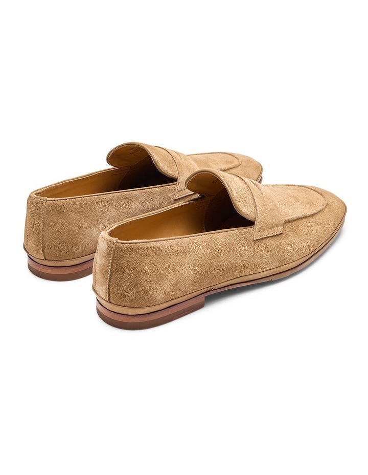 Corso Suede Loafers in Tan image 5