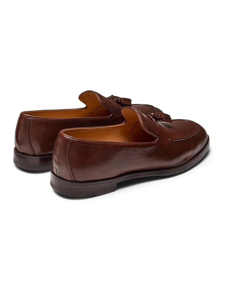 Elias Tassel Loafers in Brandy image 4