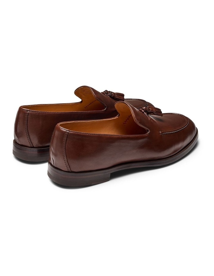 Elias Tassel Loafers in Brandy image 5