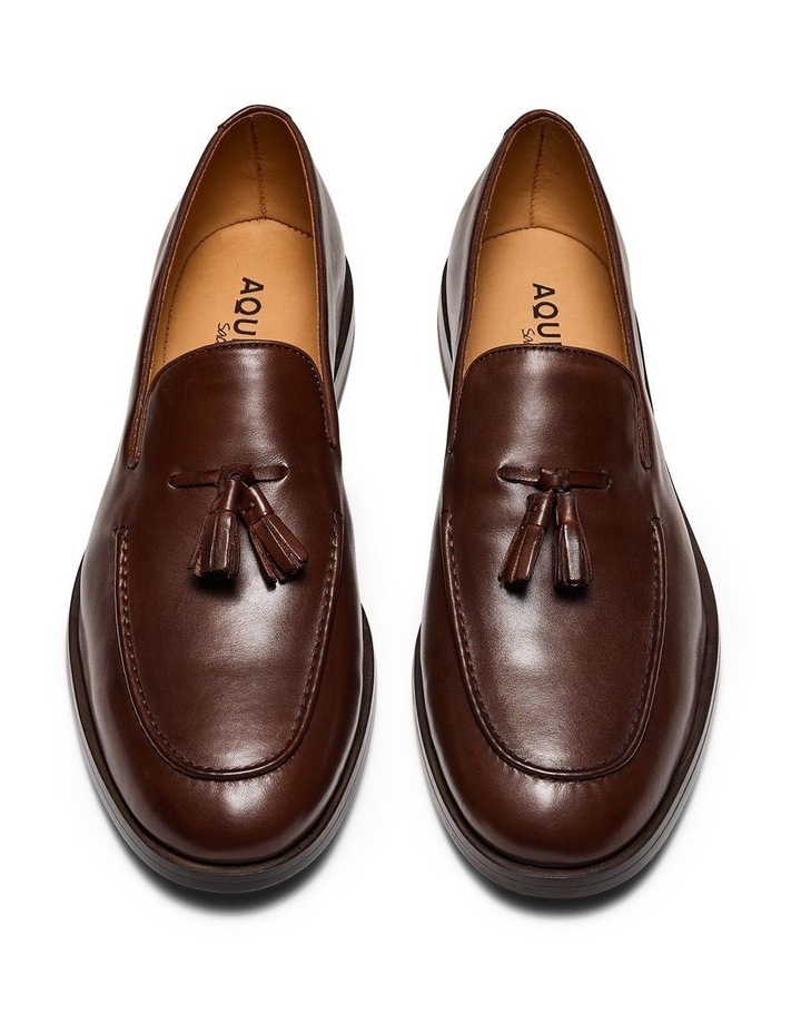 Elias Tassel Loafers in Brandy image 6