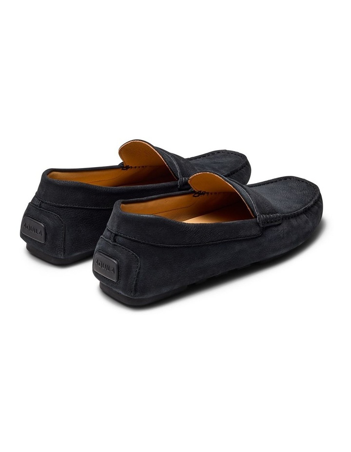Cisco Nubuck Driving Shoes in Midnight image 5