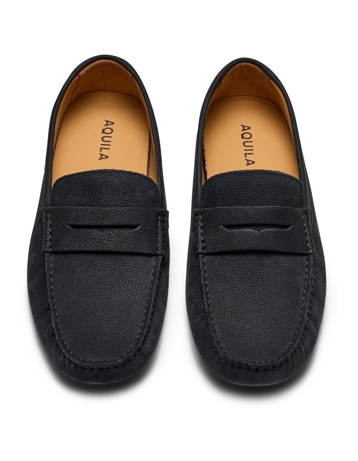 Cisco Nubuck Driving Shoes in Midnight image 6