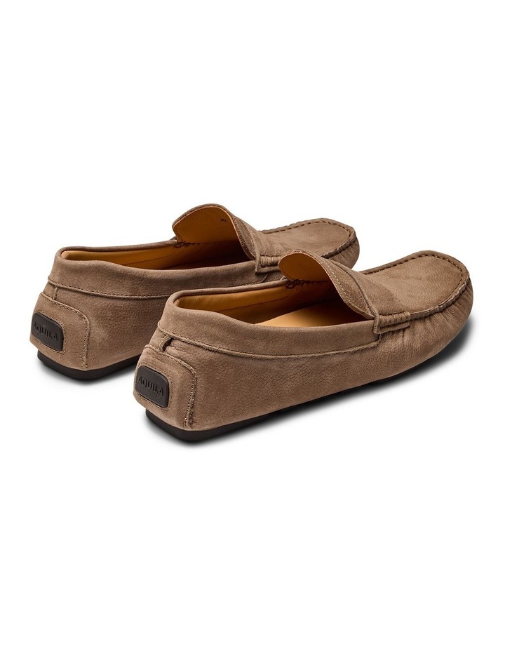 Cisco Nubuck Driving Shoes in Taupe image 5
