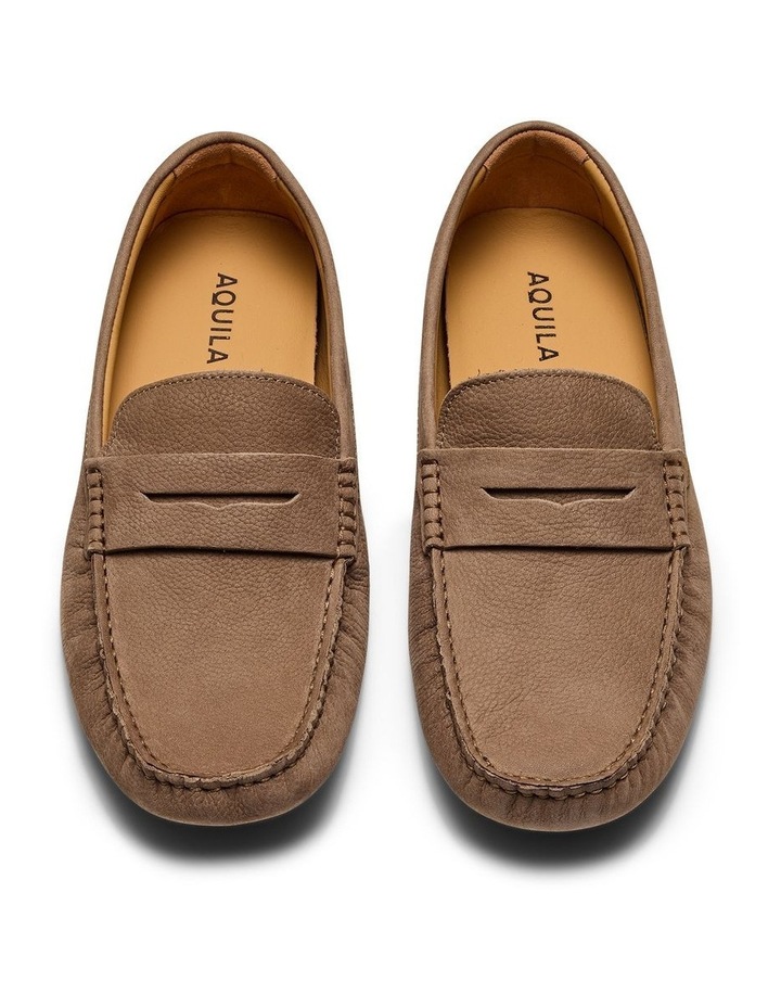 Cisco Nubuck Driving Shoes in Taupe image 5