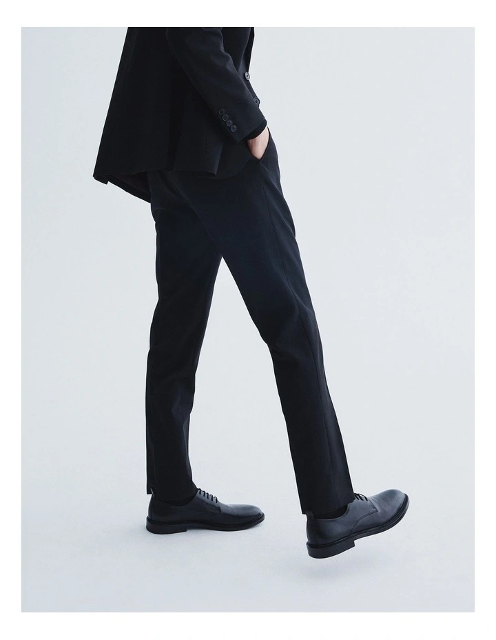 Hank Derby Shoes in Black image 2