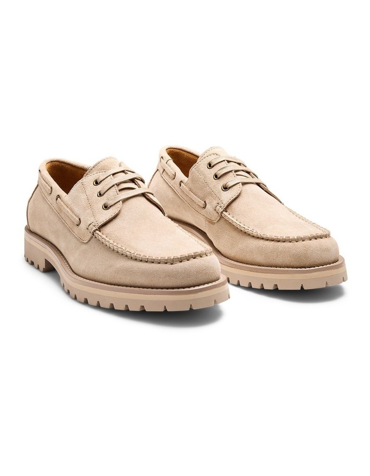 Ark Suede Boat Shoes in Sand image 2