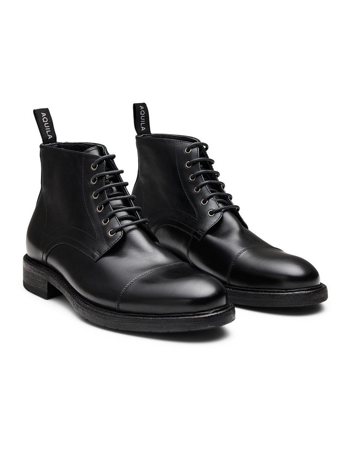Redding Lace-Up Boots in Black image 3
