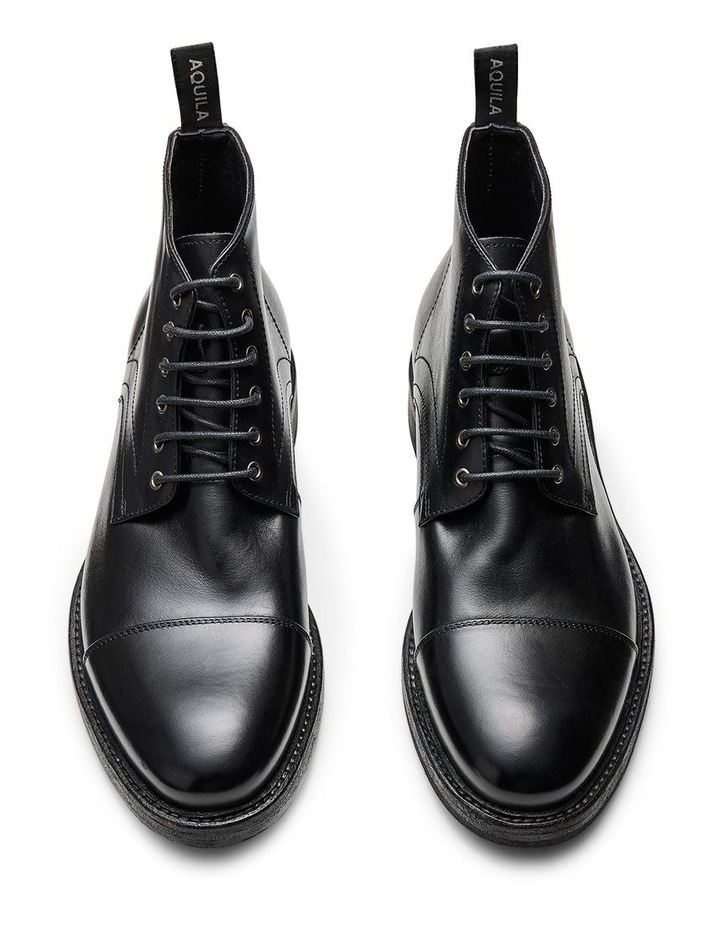 Redding Lace-Up Boots in Black image 6