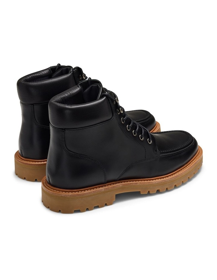 Logger Lace-Up Boots in Black image 5