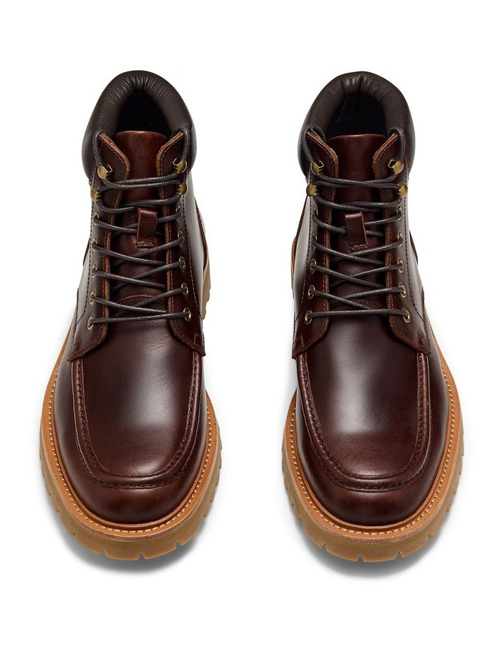 Logger Lace-Up Boots in Redwood image 5