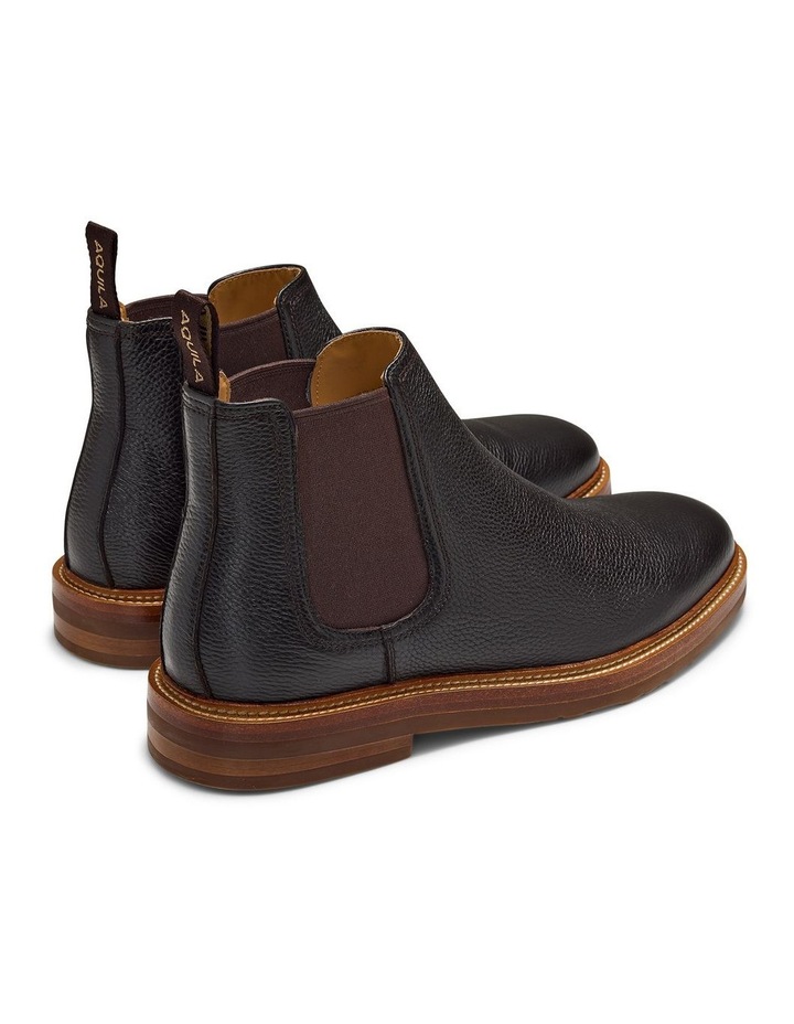 Dakar Chelsea Boots in Dark Brown image 4