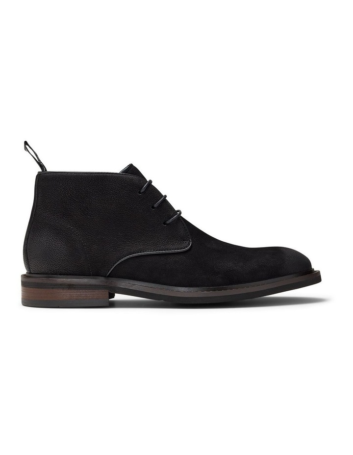 Milo Nubuck Chukka Boots in Black image 1