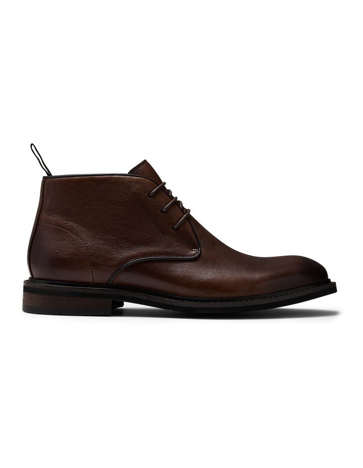 Milo Leather Chukka Boots in Cognac image 1