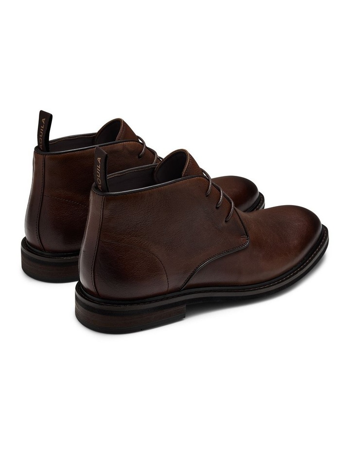 Milo Leather Chukka Boots in Cognac image 4