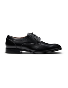 Barney Derby Shoes in Black