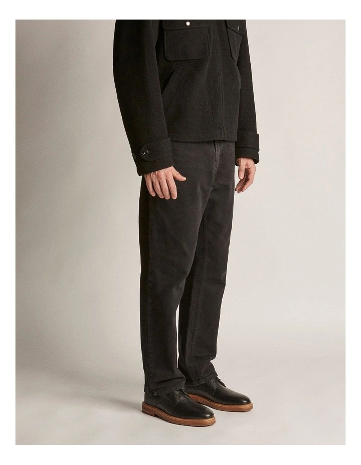 Dakar Leather Chukka Boots in Black image 2