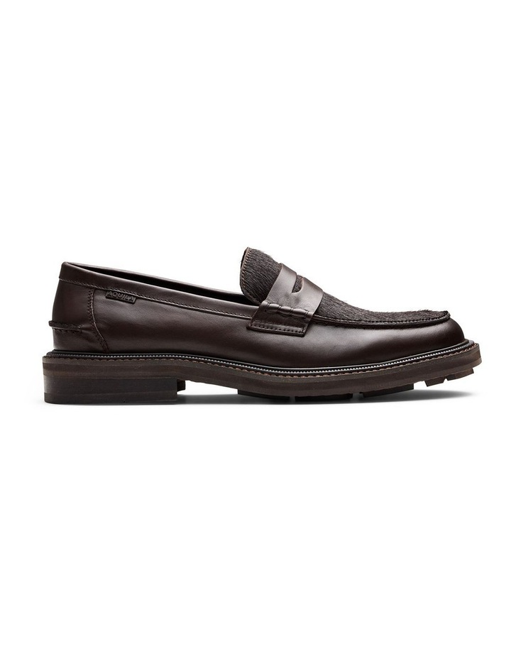Mensa Pony Loafers in Brown image 1