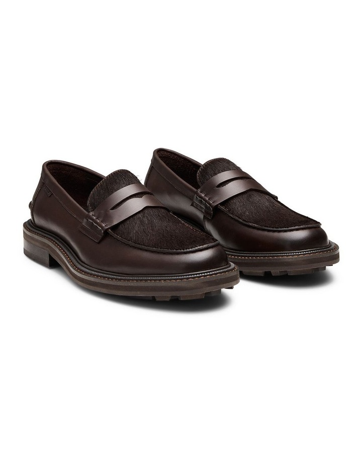 Mensa Pony Loafers in Brown image 2