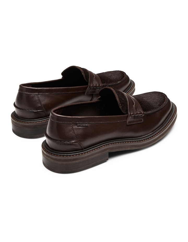 Mensa Pony Loafers in Brown image 5