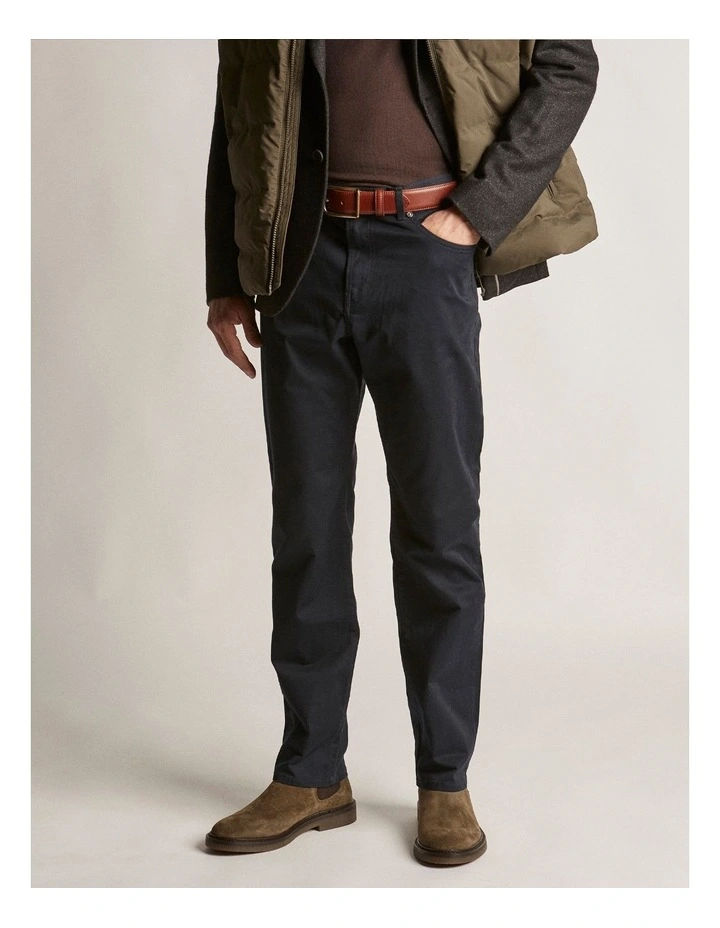 Steele Suede Chelsea Boots in Olive image 2
