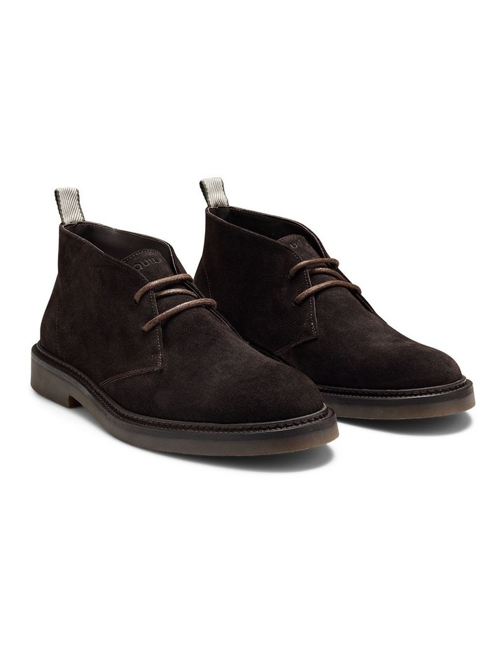 Steele Suede Chukka Boots in Dark Brown image 2