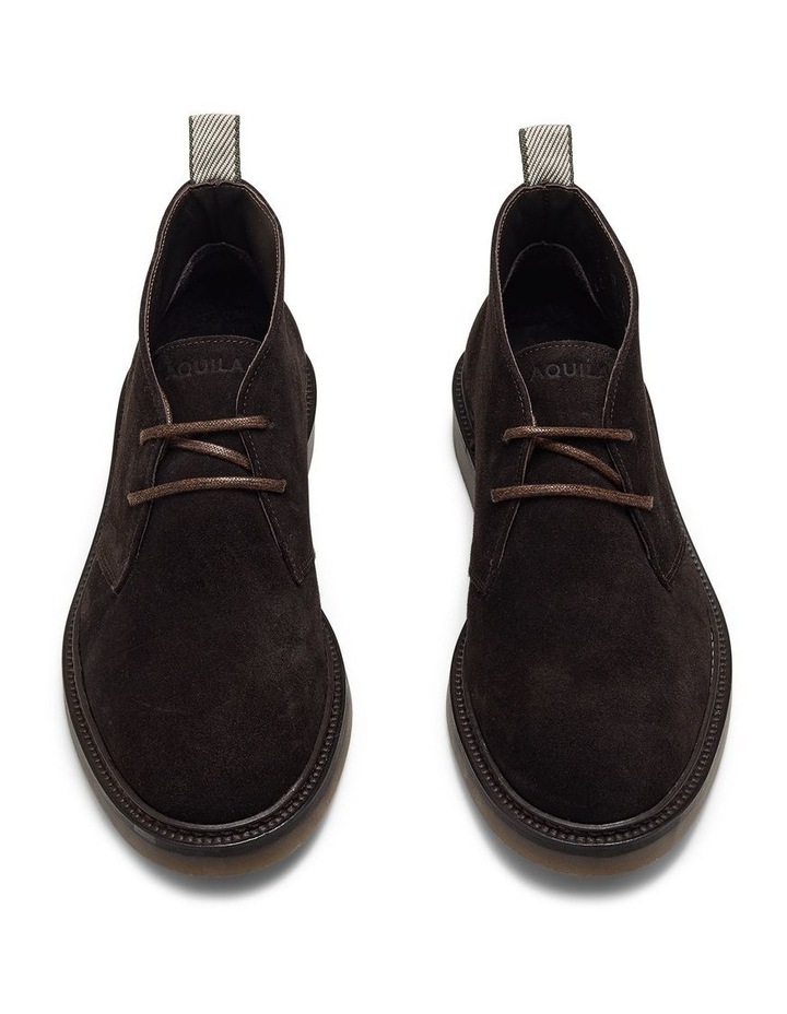 Steele Suede Chukka Boots in Dark Brown image 5
