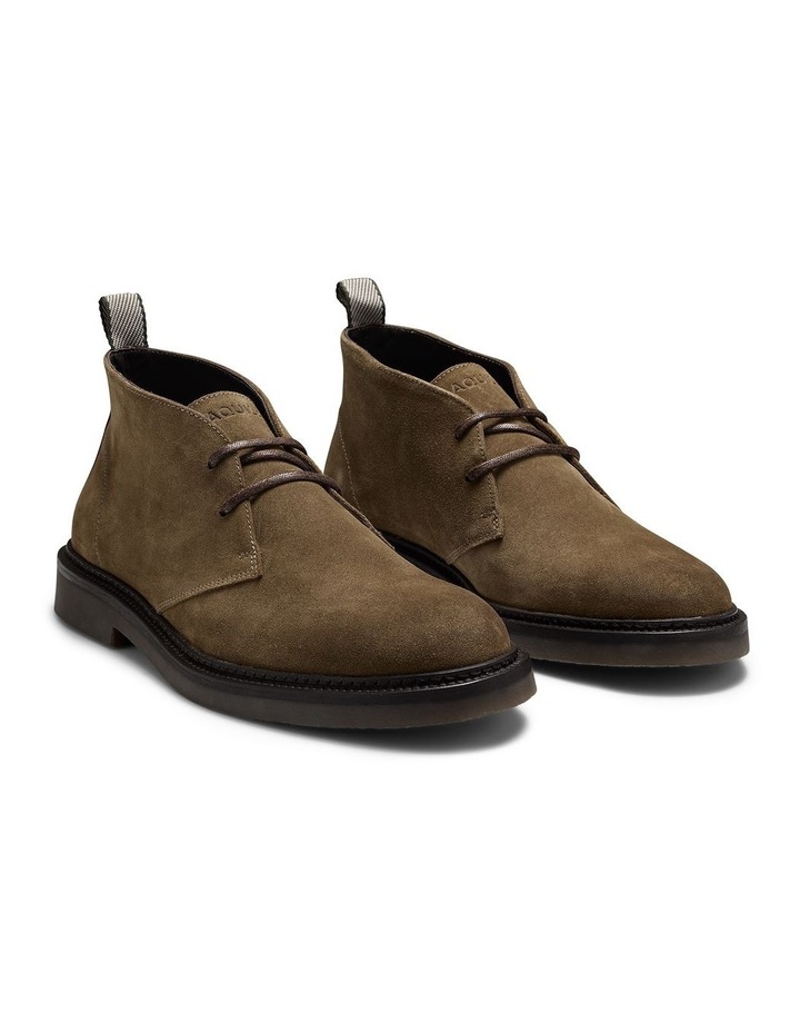 Steele Suede Chukka Boots in Khaki image 3