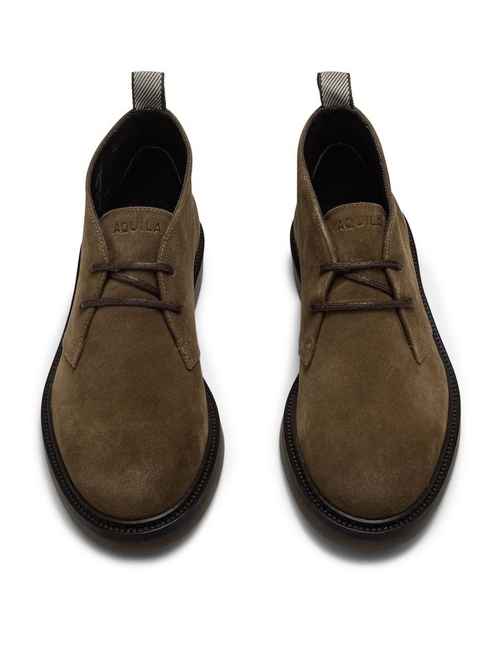 Steele Suede Chukka Boots in Khaki image 5