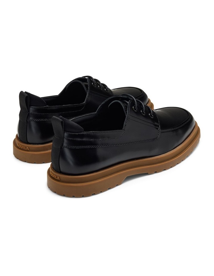 Radar Derby Shoes in Black image 4