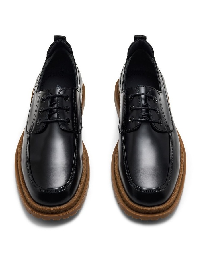 Radar Derby Shoes in Black image 5