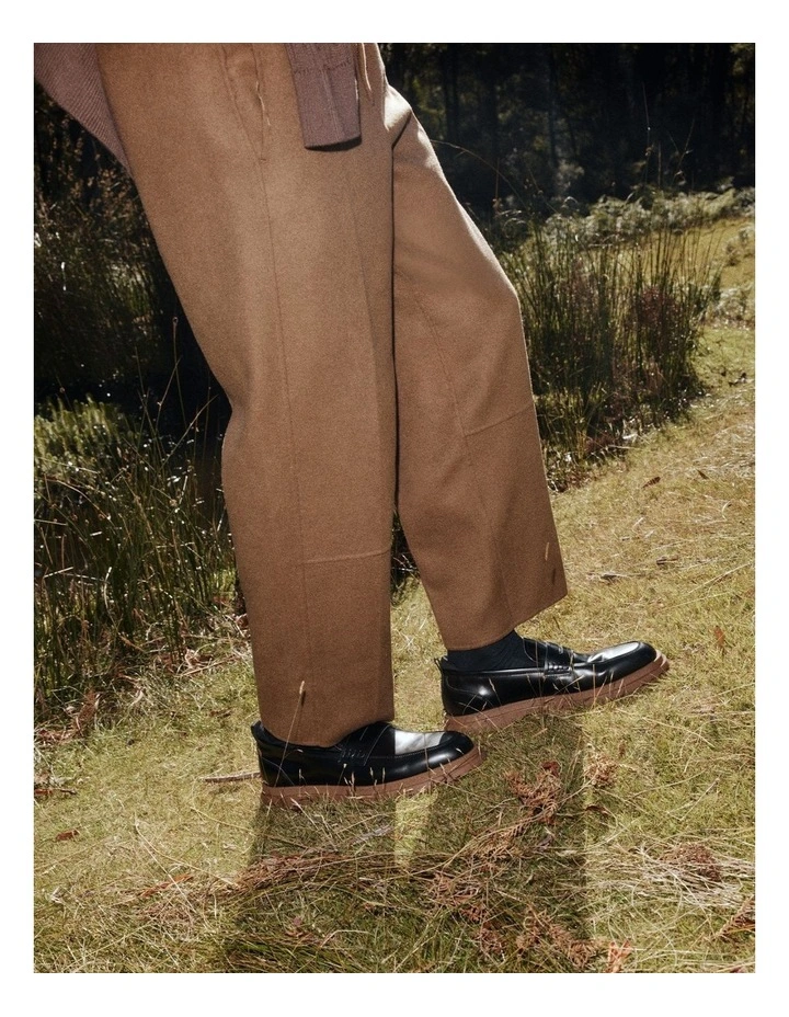 Radar Penny Loafers in Black image 2