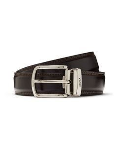 Todd Leather Belt in Chocolate