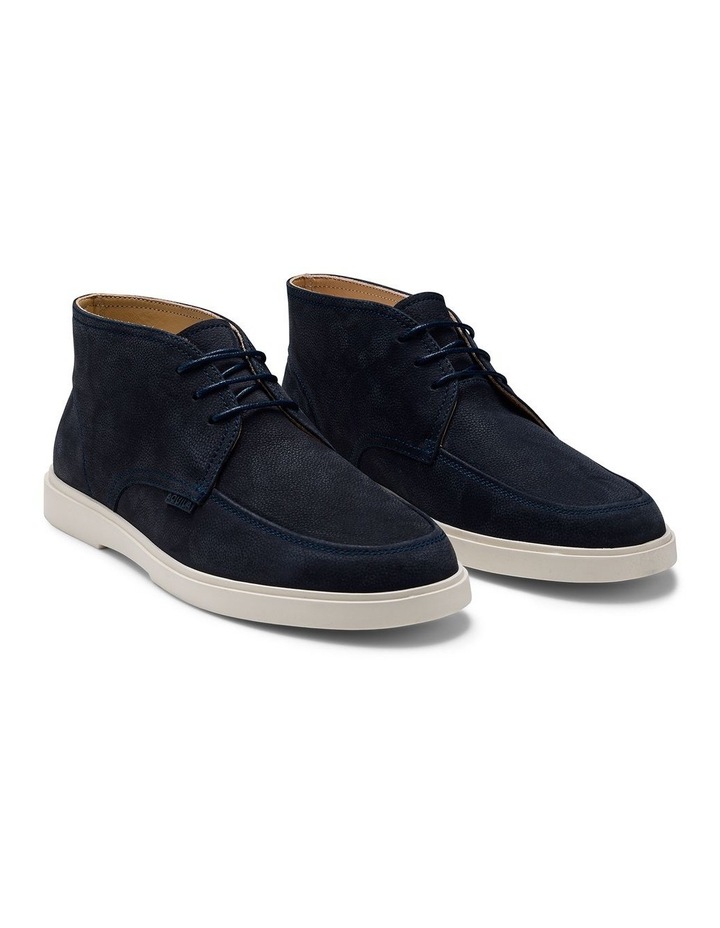 Breeze Nubuck Chukka Boot in Navy image 2