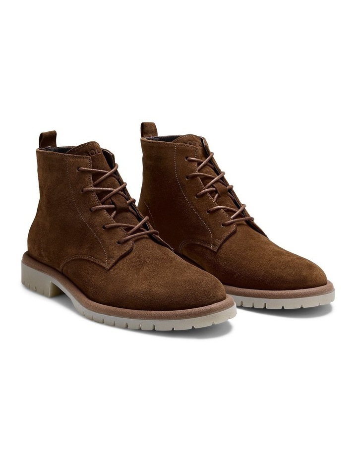 Canyon Suede Lace-Up Boots in Cognac image 2