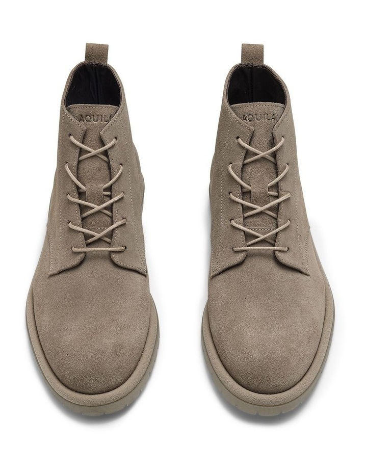 Canyon Suede Lace-Up Boots in Beige image 5