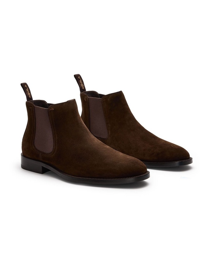 Dakota 2.0 Suede Chelsea Boots in Brown image 2