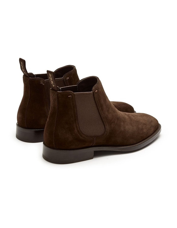 Dakota 2.0 Suede Chelsea Boots in Brown image 4